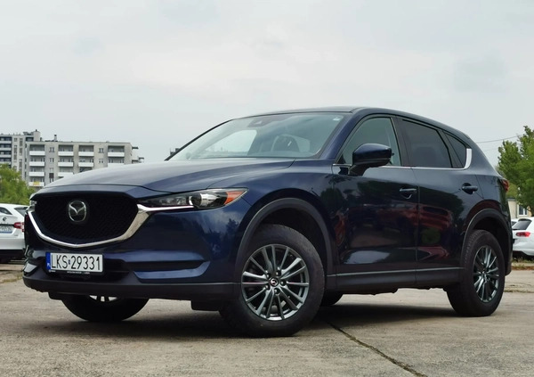 Mazda CX-5 cena 104900 przebieg: 92606, rok produkcji 2019 z Warszawa małe 667